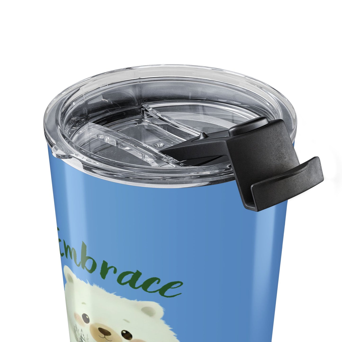 Polar Bear 20oz Tumbler — "Embrace the Wild" Travel Cup (20oz)