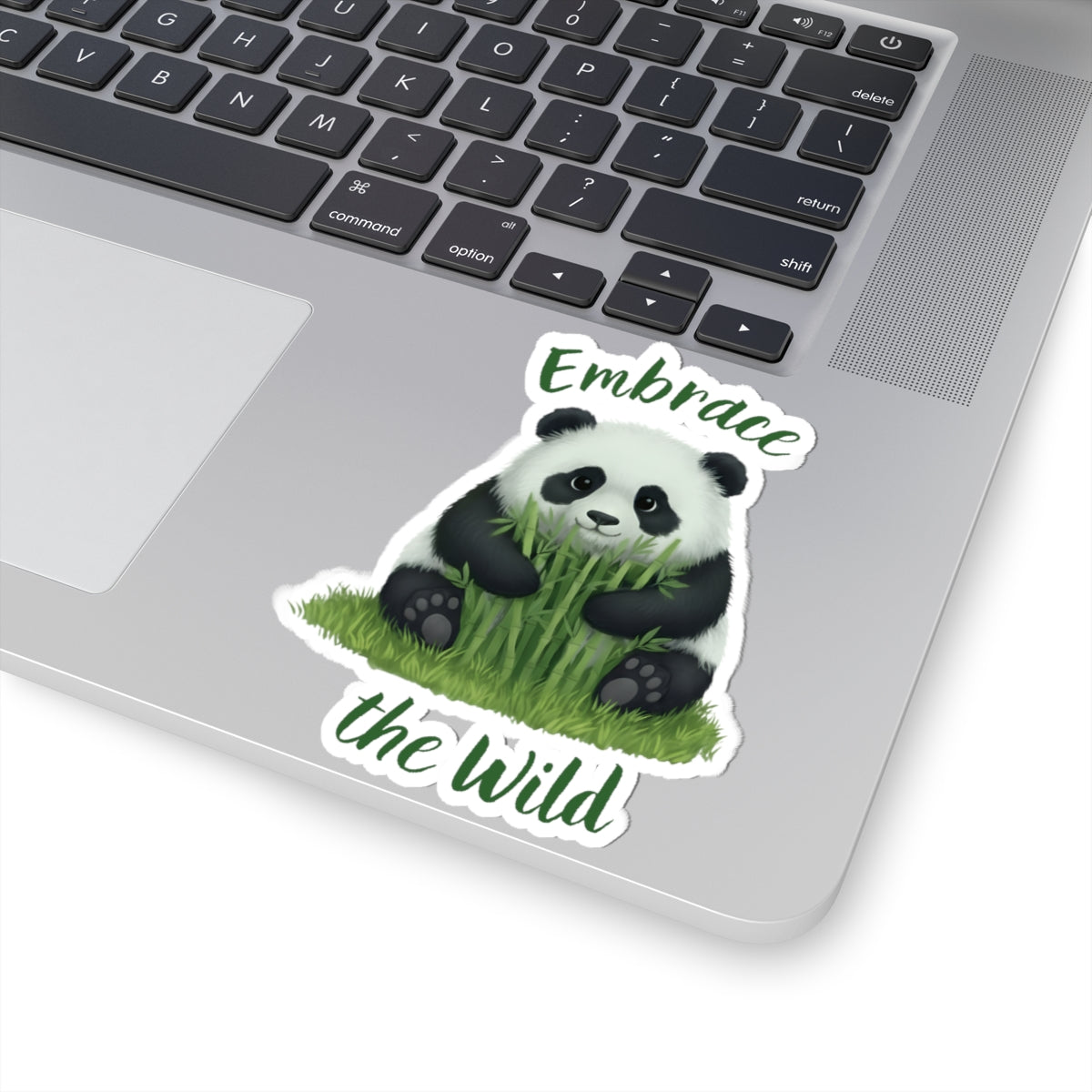 Panda Bear Kiss-Cut Sticker — Embrace the Wild Decal