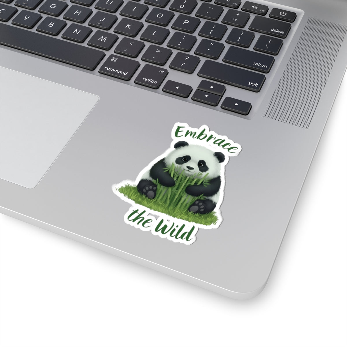 Panda Bear Kiss-Cut Sticker — Embrace the Wild Decal