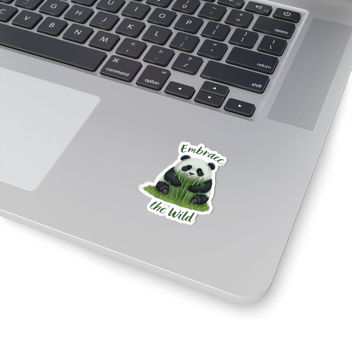Panda Bear Kiss-Cut Sticker — Embrace the Wild Decal